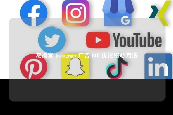 龙禧客 Instagram 广告 ROI 优化核心方法